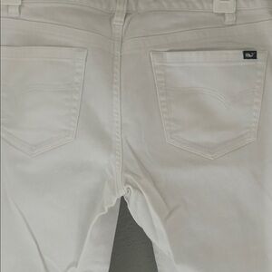 Vineyard Vines Women's Cropped White Jeans